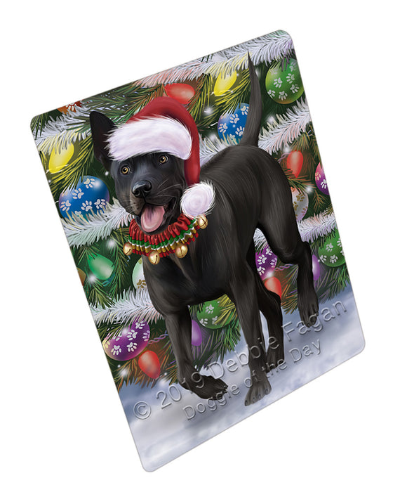 Trotting in the Snow Thai Ridgeback Dog Refrigerator / Dishwasher Magnet RMAG108432