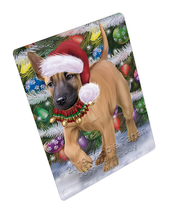 Trotting in the Snow Thai Ridgeback Dog Refrigerator / Dishwasher Magnet RMAG108444