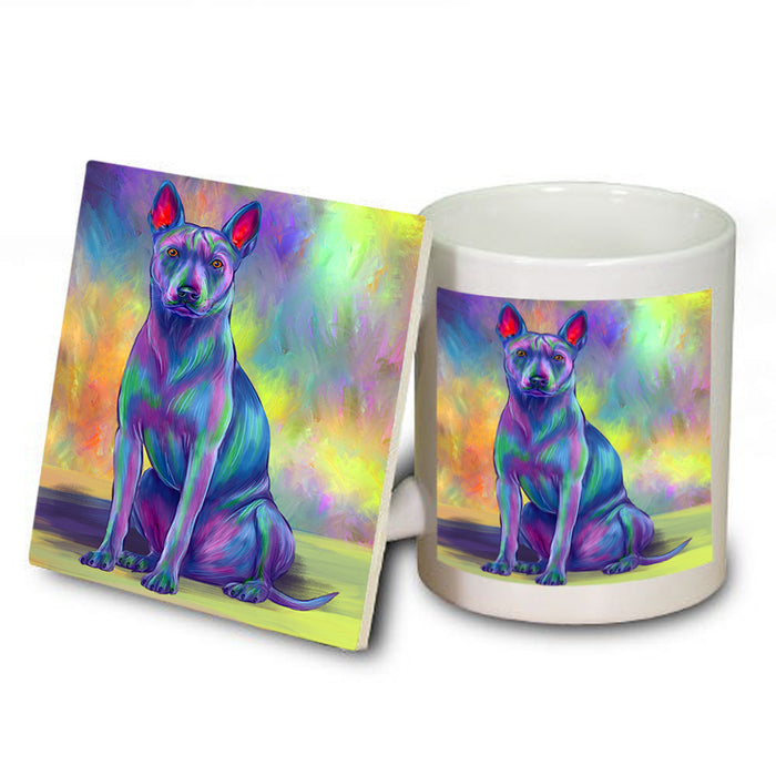 Paradise Wave Thai Ridgeback Dog Mug and Coaster Set MUC57521