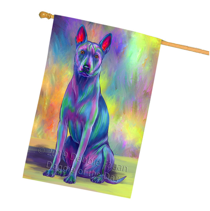 Paradise Wave Thai Ridgeback Dog House Flag FLG66483