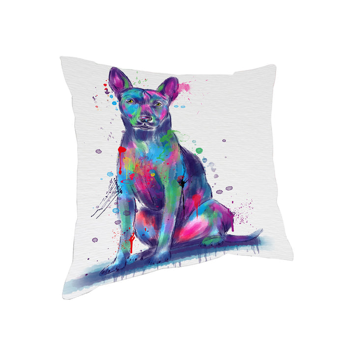 Watercolor Thai Ridgeback Dog Pillow with Top Quality High-Resolution Images - Ultra Soft Pet Pillows for Sleeping - Reversible & Comfort - Ideal Gift for Dog Lover - Cushion for Sofa Couch Bed - 100% Polyester