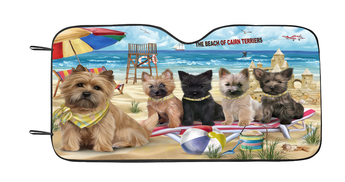 Pet Friendly Beach Cairn Terrier Dogs Car Sun Shade