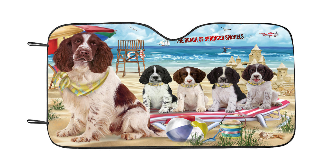 Pet Friendly Beach Springer Spaniel Dogs Car Sun Shade