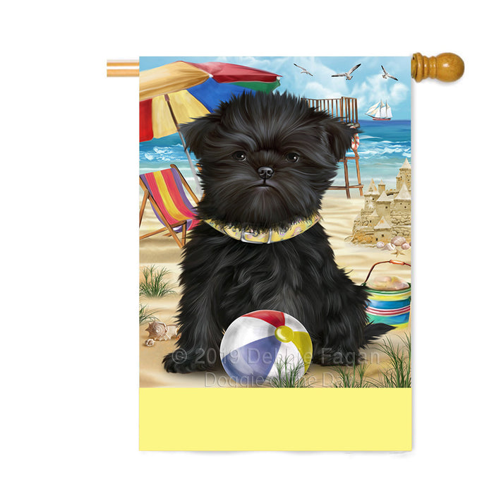 Personalized Pet Friendly Beach Affenpinscher Dog Custom House Flag FLG-DOTD-A58277