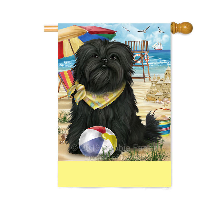 Personalized Pet Friendly Beach Affenpinscher Dog Custom House Flag FLG-DOTD-A58278