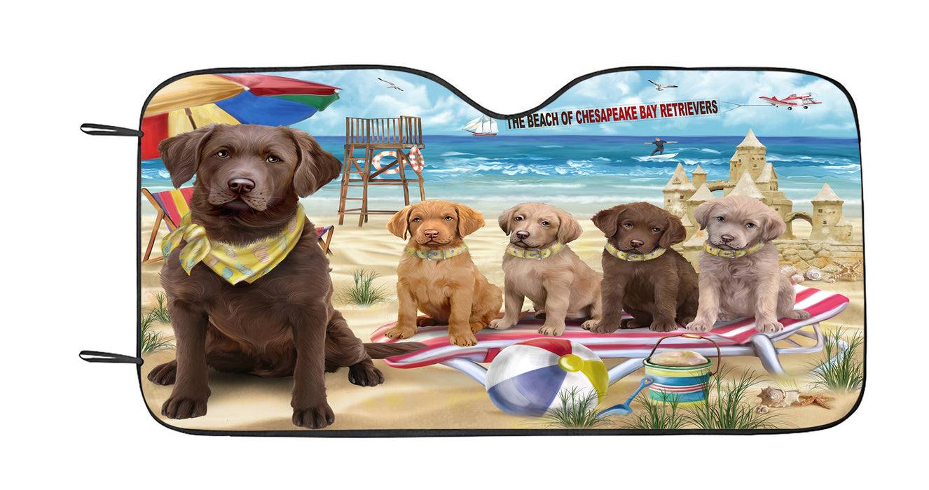 Pet Friendly Beach Chesapeake Bay Retriever Dogs Car Sun Shade