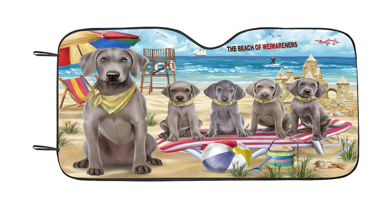 Pet Friendly Beach Weimaraner Dogs Car Sun Shade