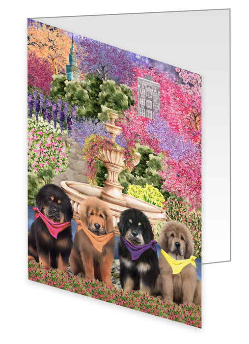 Tibetan Mastiff Greeting Cards & Note Cards with Envelopes: Explore a Variety of Designs, Custom, Invitation Card Multi Pack, Personalized, Gift for Pet and Dog Lovers