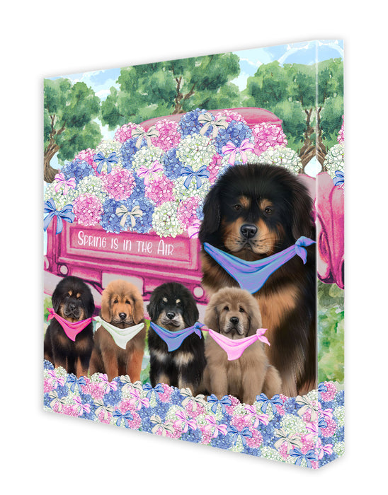 Tibetan Mastiff Canvas: Explore a Variety of Designs, Personalized, Digital Art Wall Painting, Custom, Ready to Hang Room Decor, Dog Gift for Pet Lovers