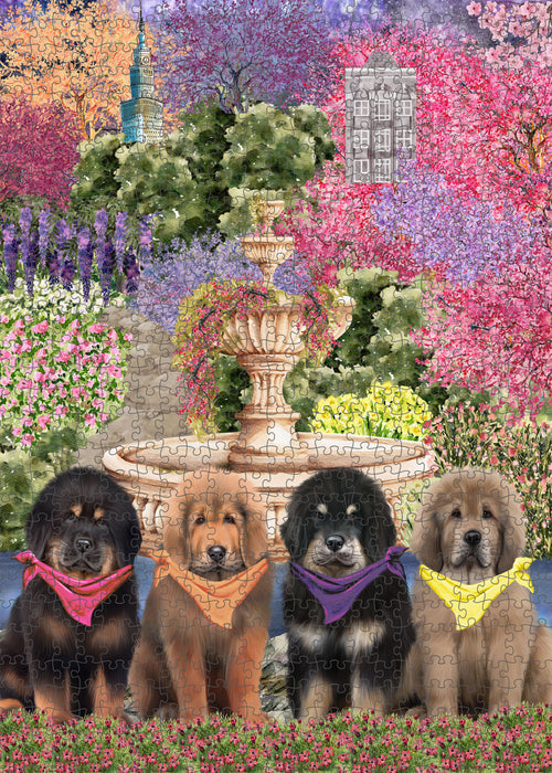 Tibetan Mastiff Jigsaw Puzzle: Explore a Variety of Personalized Designs, Interlocking Puzzles Games for Adult, Custom, Dog Lover's Gifts