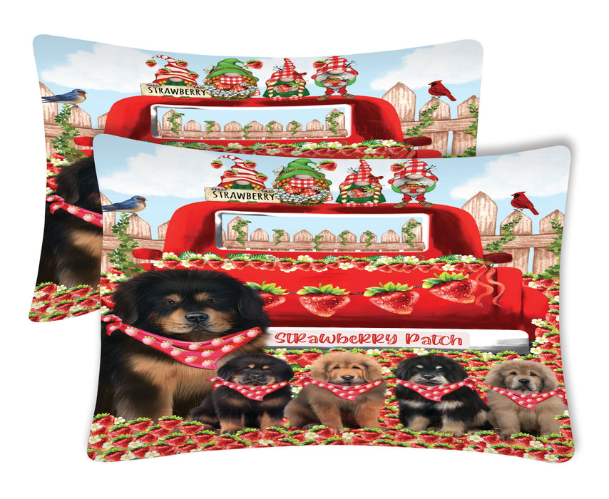 Tibetan Mastiff Pillow Case, Explore a Variety of Designs, Personalized, Soft and Cozy Pillowcases Set of 2, Custom, Dog Lover's Gift
