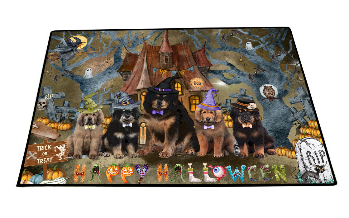 Tibetan Mastiff Floor Mat, Explore a Variety of Custom Designs, Personalized, Non-Slip Door Mats for Indoor and Outdoor Entrance, Pet Gift for Dog Lovers