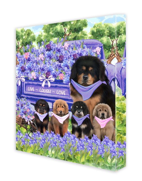 Tibetan Mastiff Canvas: Explore a Variety of Designs, Digital Art Wall Painting, Personalized, Custom, Ready to Hang Room Decoration, Gift for Pet & Dog Lovers