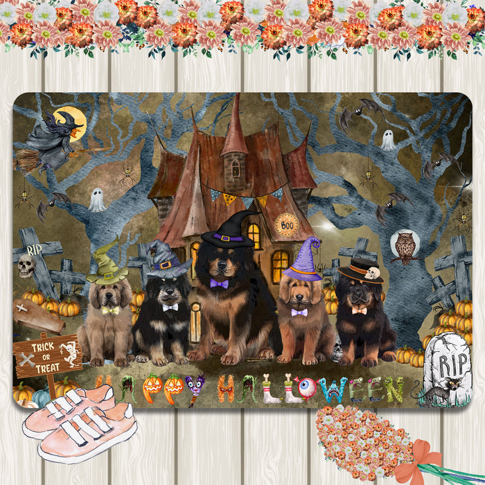 Tibetan Mastiff Area Rug and Runner: Explore a Variety of Designs, Personalized, Custom, Halloween Indoor Floor Carpet Rugs for Home and Living Room, Pet Gift for Dog Lovers