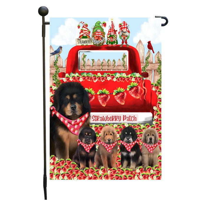 Tibetan Mastiff Dogs Garden Flag: Explore a Variety of Custom Designs, Double-Sided, Personalized, Weather Resistant, Garden Outside Yard Decor, Dog Gift for Pet Lovers