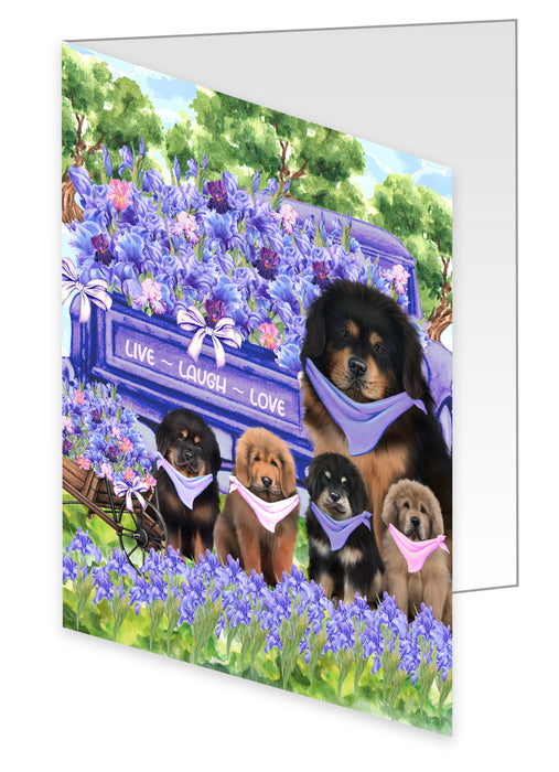 Tibetan Mastiff Greeting Cards & Note Cards with Envelopes, Explore a Variety of Designs, Custom, Personalized, Multi Pack Pet Gift for Dog Lovers