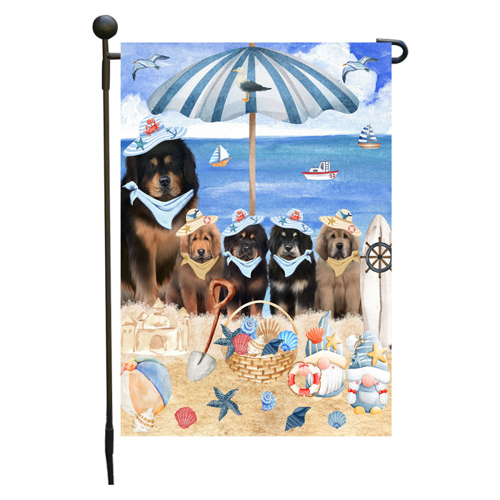 Tibetan Mastiff Dogs Garden Flag, Double-Sided Outdoor Yard Garden Decoration, Explore a Variety of Designs, Custom, Weather Resistant, Personalized, Flags for Dog and Pet Lovers