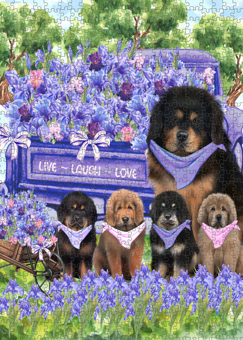 Tibetan Mastiff Jigsaw Puzzle: Explore a Variety of Personalized Designs, Interlocking Puzzles Games for Adult, Custom, Dog Lover's Gifts