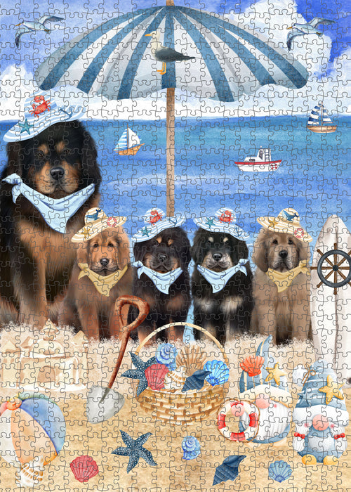 Tibetan Mastiff Jigsaw Puzzle: Explore a Variety of Designs, Interlocking Puzzles Games for Adult, Custom, Personalized, Gift for Dog and Pet Lovers