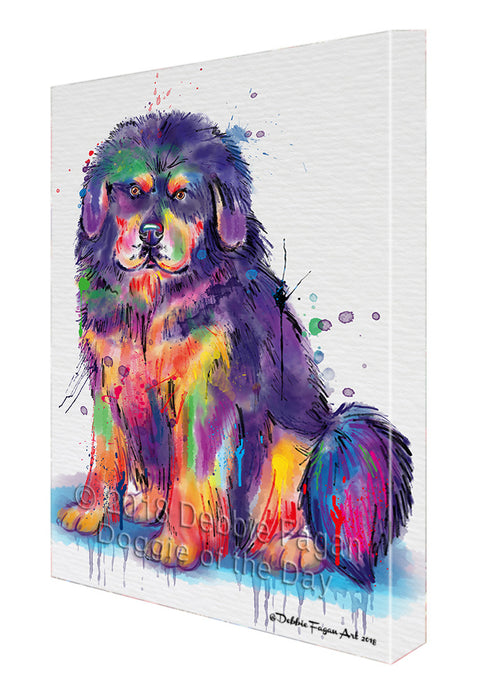Watercolor Tibetan Mastiff Dog Canvas Print Wall Art Décor CVS136421