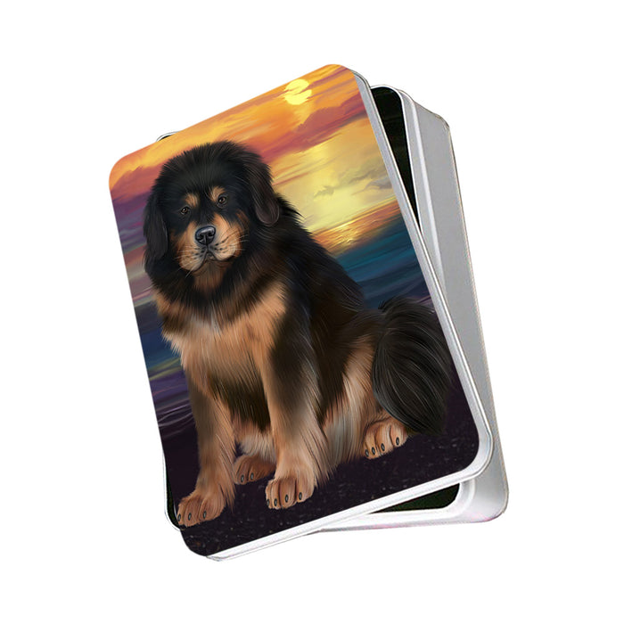 Tibetan Mastiff Dog Photo Storage Tin PITN54587