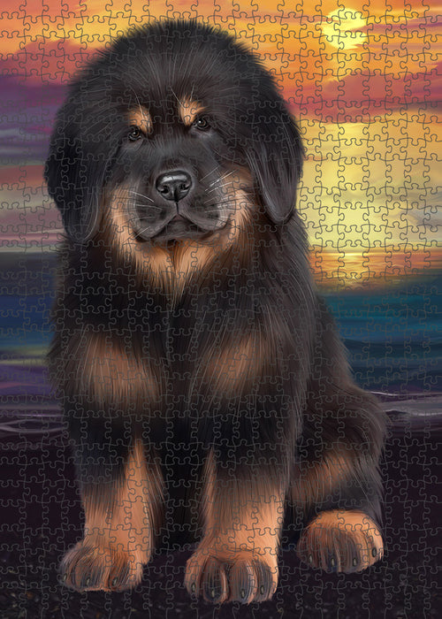 Tibetan Mastiff Dog Puzzle with Photo Tin PUZL86248