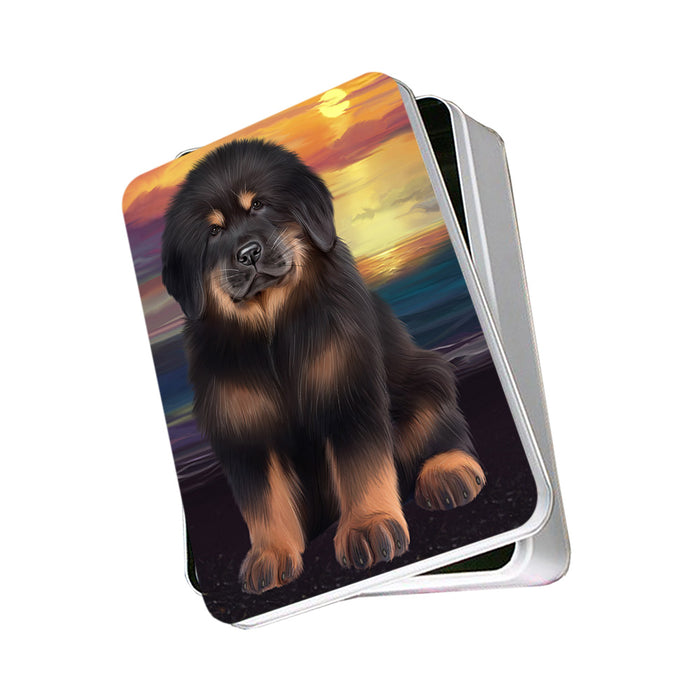 Tibetan Mastiff Dog Photo Storage Tin PITN54588