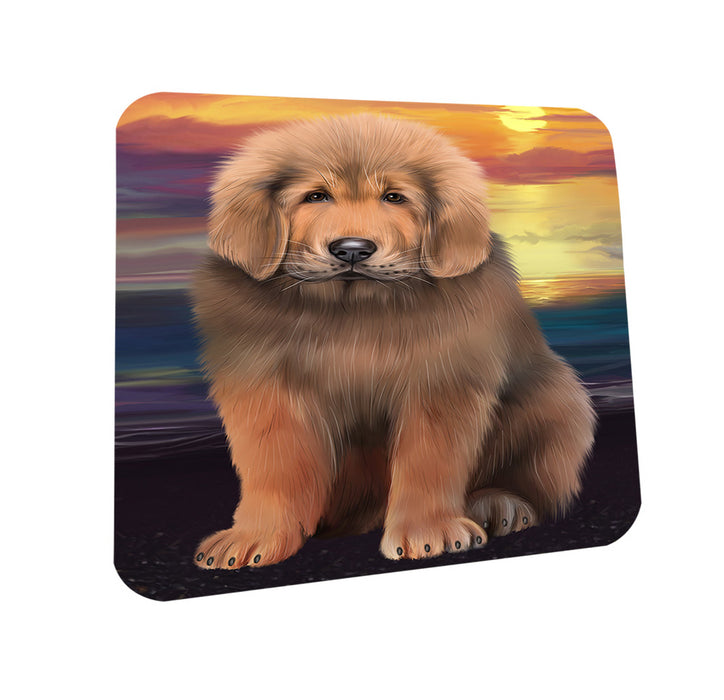 Tibetan Mastiff Dog Coasters Set of 4 CST54605