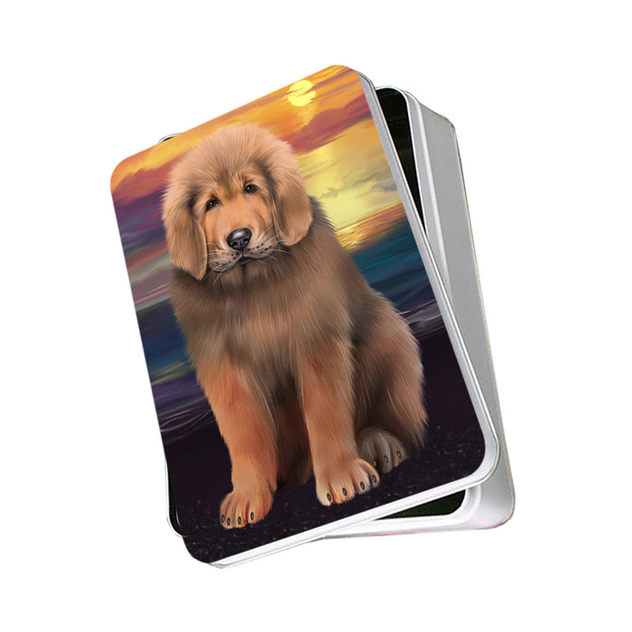 Tibetan Mastiff Dog Photo Storage Tin PITN54590
