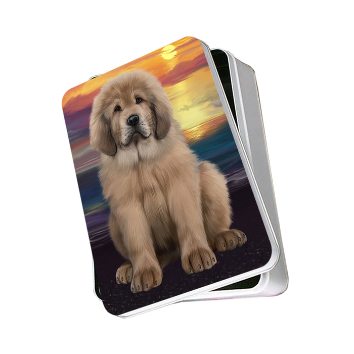 Tibetan Mastiff Dog Photo Storage Tin PITN54591