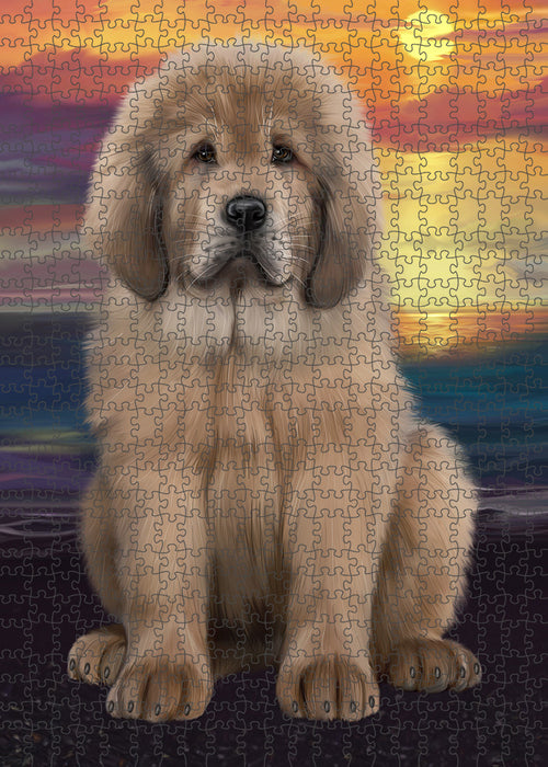 Tibetan Mastiff Dog Puzzle with Photo Tin PUZL86260