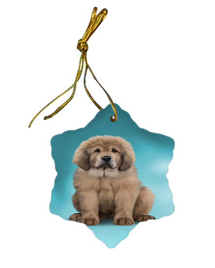 Tibetan Mastiff Dog Star Porcelain Ornament SPOR54768
