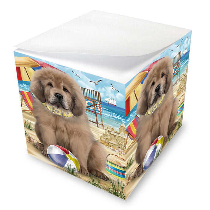 Pet Friendly Beach Tibetan Mastiff Dog Note Cube NOC55848