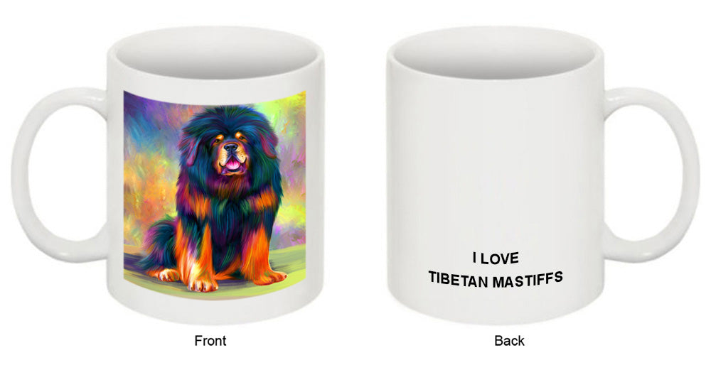 Paradise Wave Tibetan Mastiff Dog Coffee Mug MUG51481