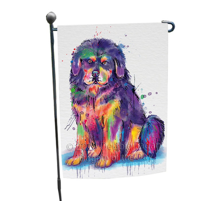 Watercolor Tibetan Mastiff Dog Garden Flag GFLG65077