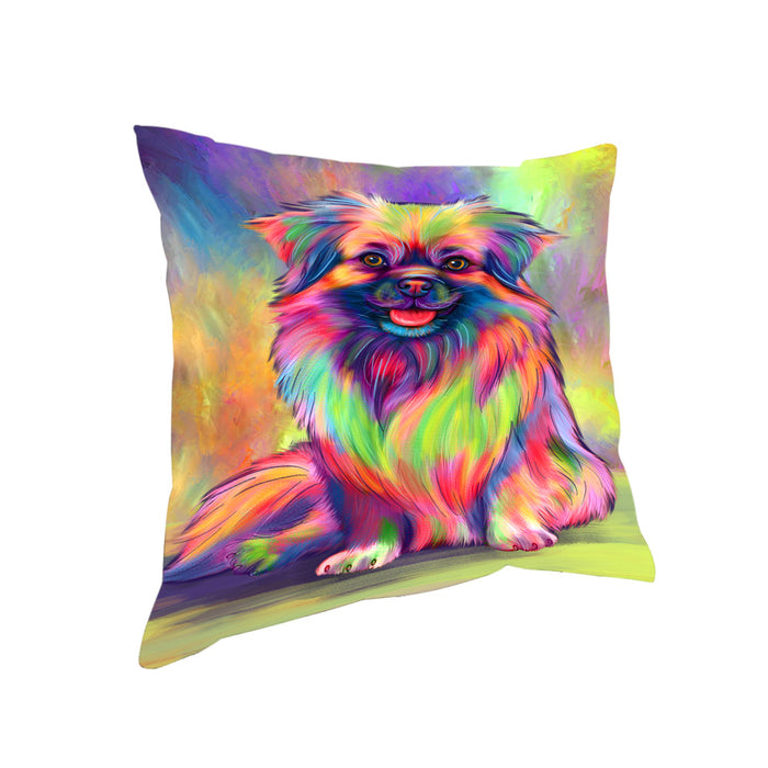 Paradise Wave Tibetan Spaniel Dog Pillow with Top Quality High-Resolution Images - Ultra Soft Pet Pillows for Sleeping - Reversible & Comfort - Ideal Gift for Dog Lover - Cushion for Sofa Couch Bed - 100% Polyester