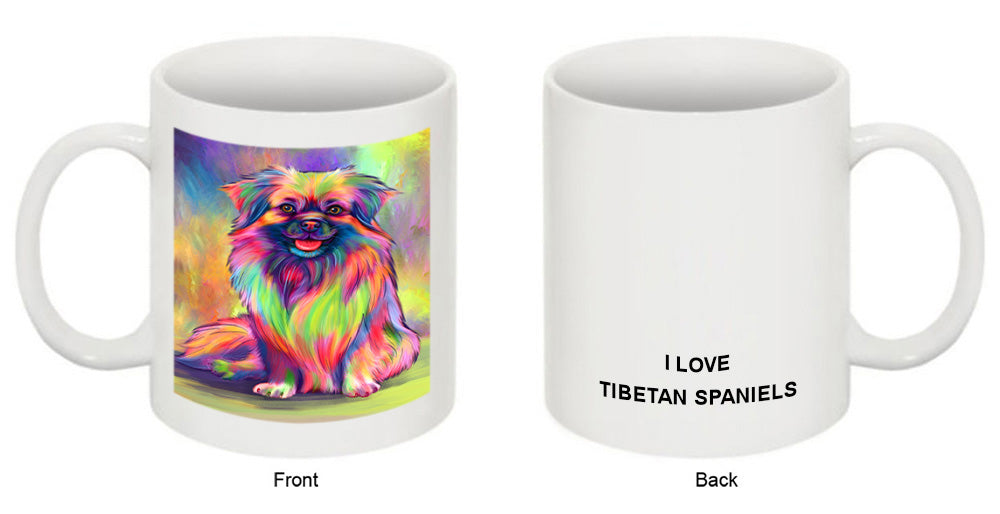 Paradise Wave Tibetan Spaniel Dog Coffee Mug MUG52928