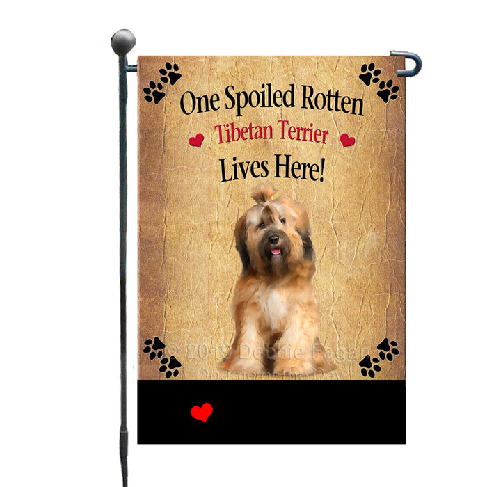 Personalized Spoiled Rotten Tibetan Terrier Dog GFLG-DOTD-A63297