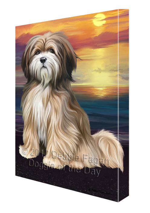 Tibetan Terrier Dog Canvas Wall Art CVS52266