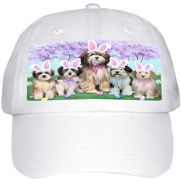 Tibetan Terriers Dog Easter Holiday Ball Hat Cap HAT51570