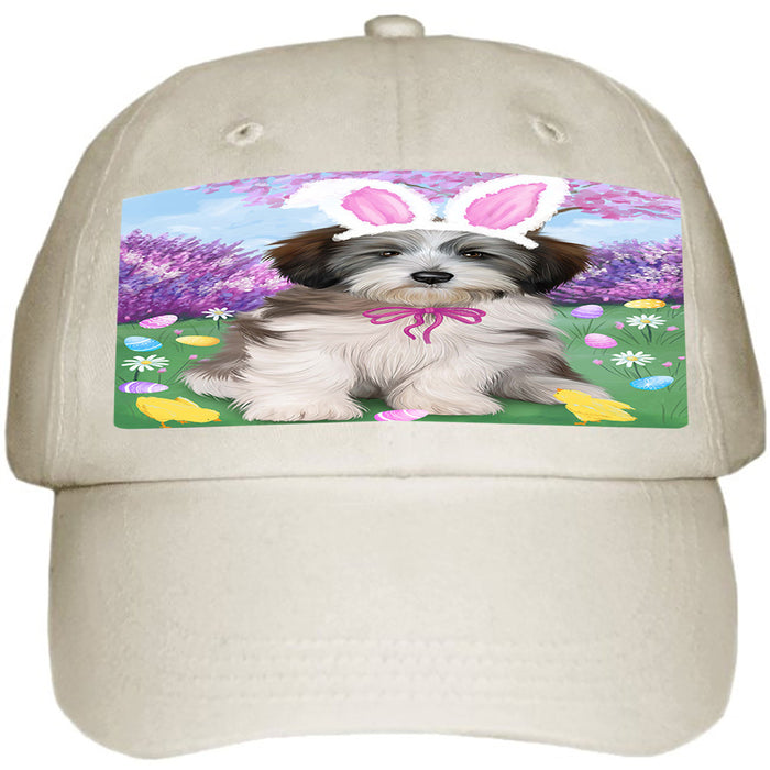 Tibetan Terrier Dog Easter Holiday Ball Hat Cap HAT51573