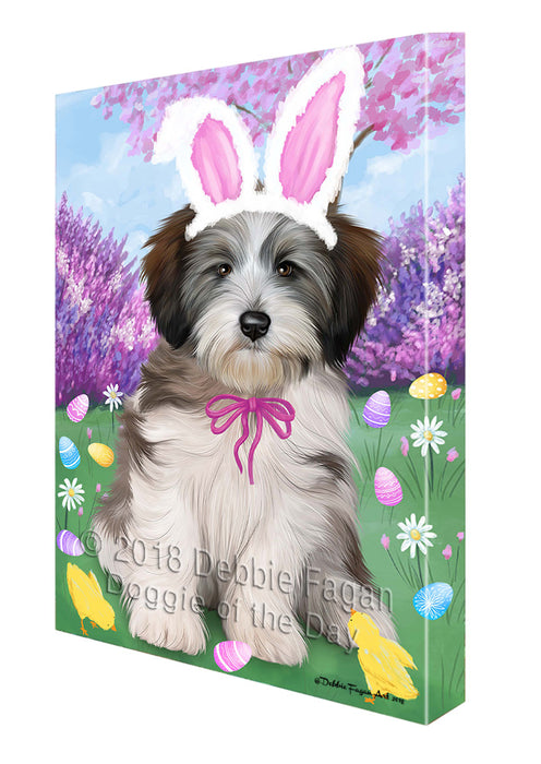 Tibetan Terrier Dog Easter Holiday Canvas Wall Art CVS60339