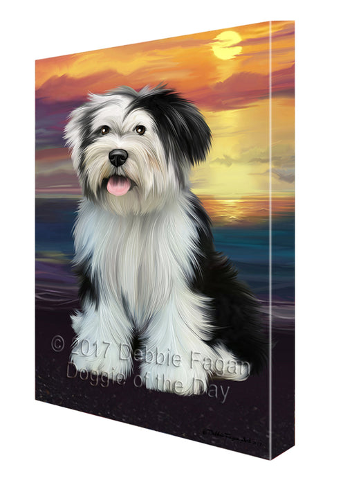 Tibetan Terrier Dog Canvas Wall Art CVS52302