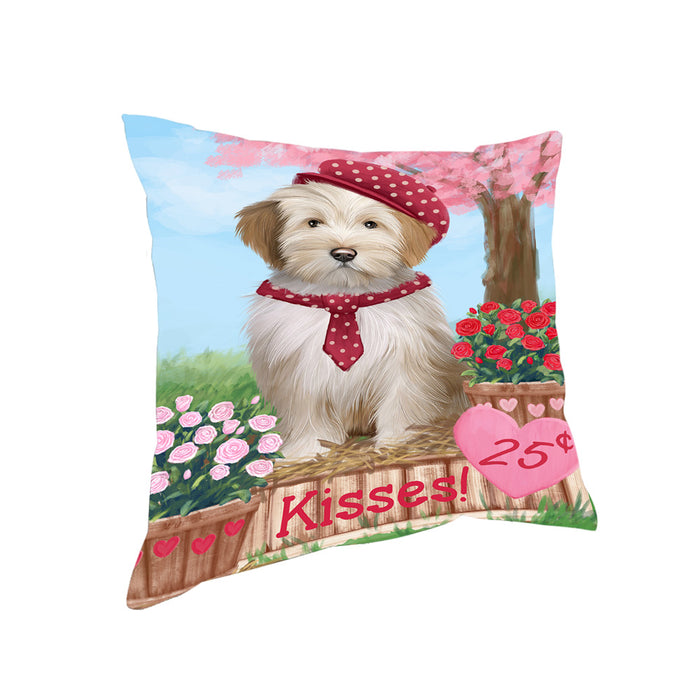 Rosie 25 Cent Kisses Tibetan Terrier Dog Pillow PIL79276