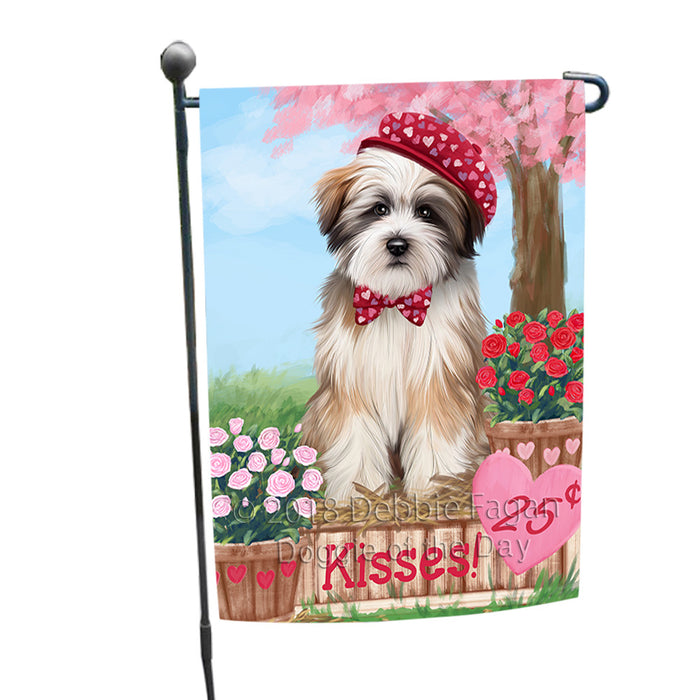 Rosie 25 Cent Kisses Tibetan Terrier Dog Garden Flag GFLG56795