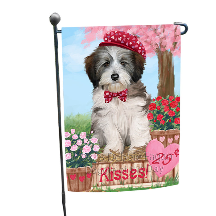 Rosie 25 Cent Kisses Tibetan Terrier Dog Garden Flag GFLG56796