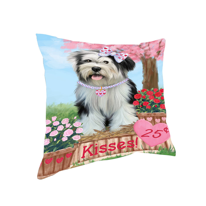 Rosie 25 Cent Kisses Tibetan Terrier Dog Pillow PIL79288