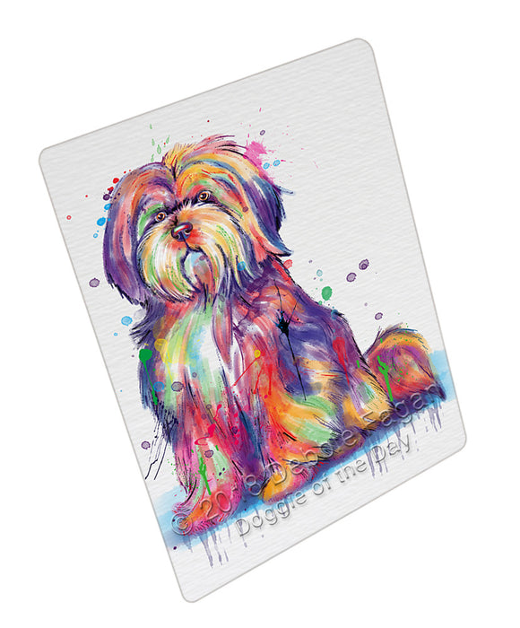 Watercolor Tibetan Terrier Dog Small Magnet MAG76235