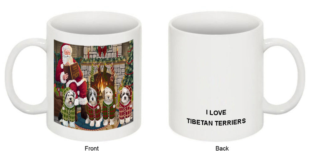 Christmas Cozy Holiday Tails Tibetan Terriers Dog Coffee Mug MUG50792