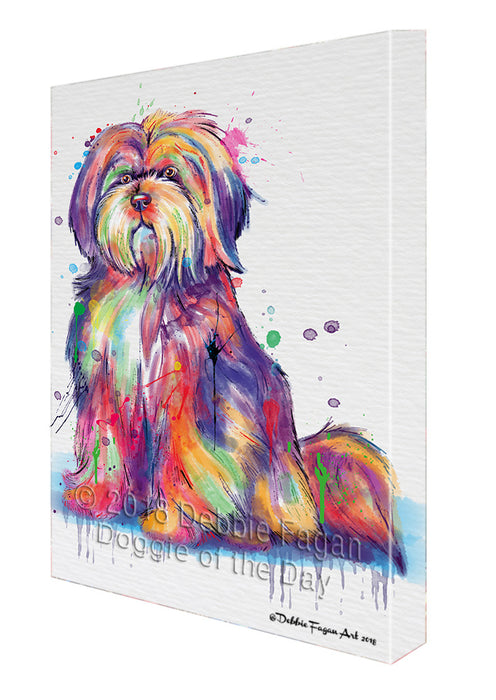 Watercolor Tibetan Terrier Dog Canvas Print Wall Art Décor CVS136430